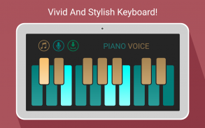 Piano Voice - Запиши и сыграй! screenshot 4