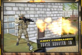 Army Commando Death Shooter 3D screenshot 1