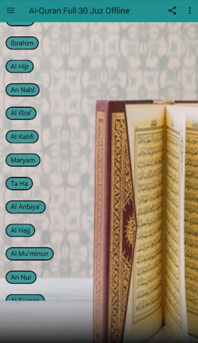 30 juzuk quran bacaan Al Qur'an