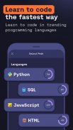 Mimo: Python, JavaScript, HTML screenshot 3