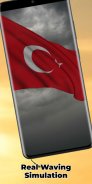 Turkey Flag Live Wallpaper screenshot 4