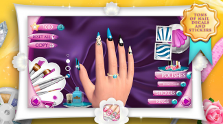 Fashion Nails 3D Girls Game screenshot 3