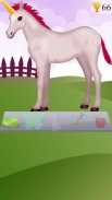 juego de simulación de llamada de unicornio screenshot 1