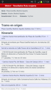 Metro+ (Metro, Bus, Cercanías) screenshot 5