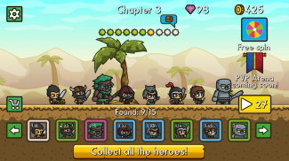 Battle of Monsters and Heroes Epic Defense Game screenshot 2