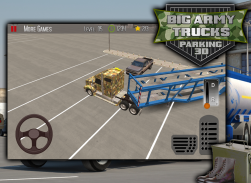 Camions de l'armée Parking 3D screenshot 9