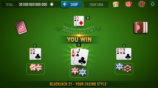 BLACKJACK 21 Casino Black Jack screenshot 2