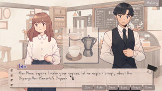 EDDA Cafe Visual Novel screenshot 3