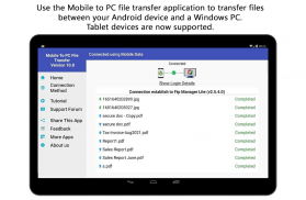 PC to Mobile Transfer-Envoyer des fichiers Partout screenshot 3