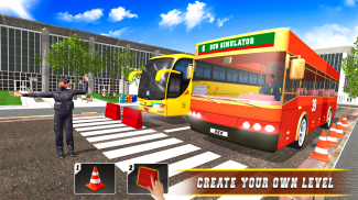 Game Mengemudi Simulator Bus screenshot 1