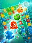 Mermaid-puzzle match-3 tesoros screenshot 9