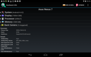 Android Hardware Info screenshot 1