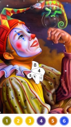 Clown Coloring Book Color Game screenshot 2