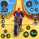 Superhero Bike Stunt Games GT