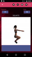 Squat Trainer - Legs & Glutes Workout screenshot 1