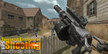 FPS Terrorist Encounter Shooting-Final battle 2019 screenshot 0