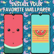 Hình nền dễ thương 💜 Cute Wallpapers Kawaii screenshot 3
