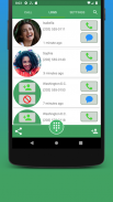 FaceToCall - Dialer & Contatti e divertimento screenshot 9