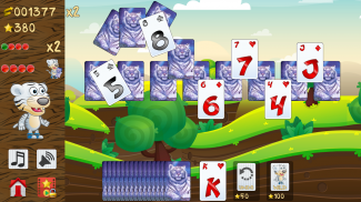 Tiger Solitaire: Fun tripeaks card solitaire screenshot 18