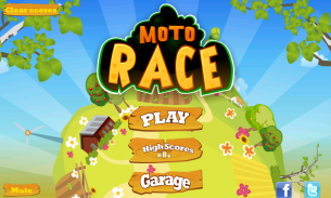 Moto Race -- physical dirt motorcycle racing game screenshot 4