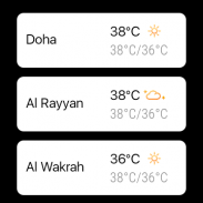 Q Weather - أرصاد قطر screenshot 3