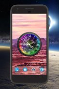 Earth Clock Live Wallpaper screenshot 0