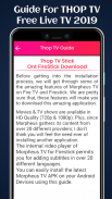 Guide For Thop TV live TV 2019 screenshot 2