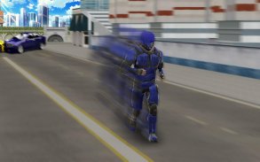 Flying hero Robot Speed Robot screenshot 3
