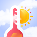 Thermometer: Weather, Body Temperature, Forecast Icon