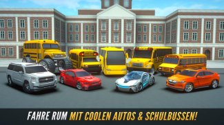 Super High School Bus Simulator und Auto Spiele 3D screenshot 7