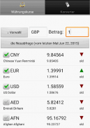 Wechselkurs. Alle Währungen screenshot 3