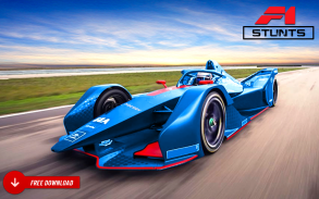 Mobil Formula Stunt Racing - Game Track yang Tidak screenshot 4