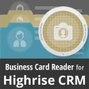 Lector de tarjetas de visita para Highrise CRM Icon