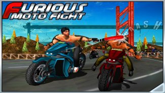 lucha moto furioso - juego screenshot 0