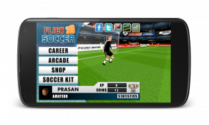 Flick Soccer 3D screenshot 0