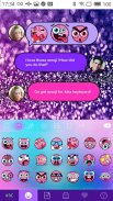Glitter Emoji Kika Keyboard screenshot 2