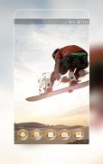 Skate Board Theme: X-Game Party Wallpaper HD screenshot 2
