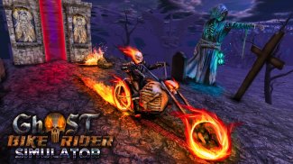 Ghost Bike Rider Simulator 3D screenshot 1