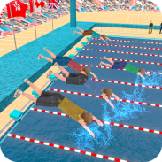 أطفال بركة سباحة بطولة سباق المياه screenshot 2