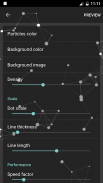 Particle Constellations Live Wallpaper screenshot 1