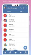 Indian Messenger- Indian Chat App & Social network screenshot 4