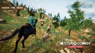Cowboy Rodeo Rider- Wild West Safari screenshot 1