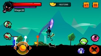 Stickman Ghost: Ninja Warrior: Action Game Offline screenshot 0