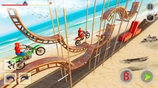 Crazy Bike Stunts Rider : Extreme Bike Race Games screenshot 0