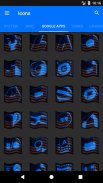 USA Flag Blue Icon Pack ✨Free✨ screenshot 0