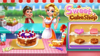 🍰💛Sweet Cake Shop - Cooking & Bakery screenshot 0