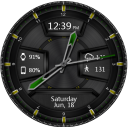 Daring Graphite HD WatchFace Widget Live Wallpaper Icon