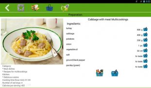 Multicooking recipes screenshot 5