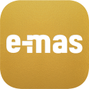 e-mas: Aplikasi jual beli & cek harga emas terkini Icon