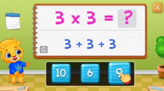 Jogos matemática multiplicação screenshot 1